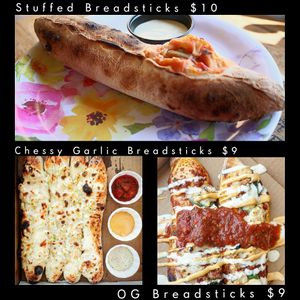 Breadsticks at Love Amaro Pizzeria in Venice