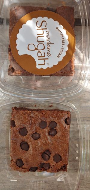 Brownies at Love Amaro Pizzeria in Venice