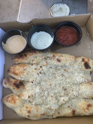 these were so good 😩 at Love Amaro Pizzeria in Venice