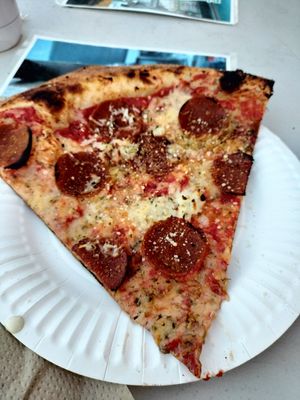 Pepperoni at Love Amaro Pizzeria in Venice