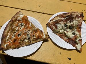 heaven = Venice beach + pizza  at Love Amaro Pizzeria in Venice