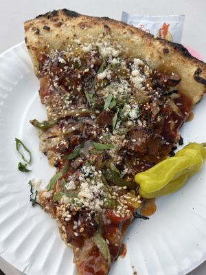 Korean Italian kiss  at Love Amaro Pizzeria in Venice