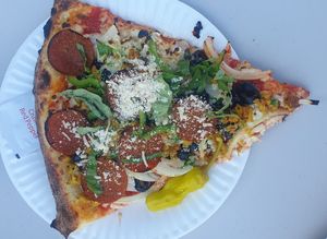 Muscle Beach Supreme at Love Amaro Pizzeria in Venice