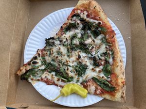 Margherita pizza  at Love Amaro Pizzeria in Venice