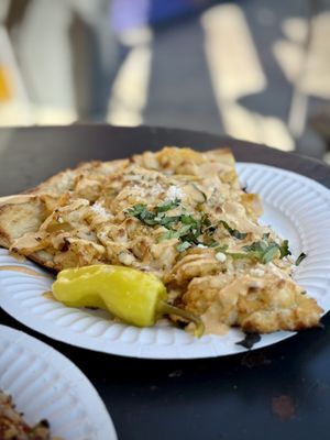 Dirty Mac n Cheese Pizzaa  at Love Amaro Pizzeria in Venice