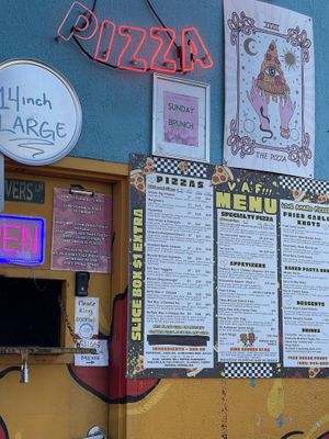 Menu  at Love Amaro Pizzeria in Venice