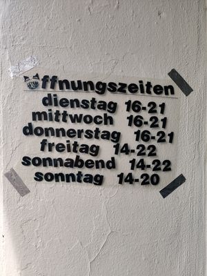 Opening times at FedUp in Leipzig