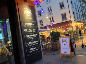 outside  at Union Diner - Steinenvorstadt in Basel