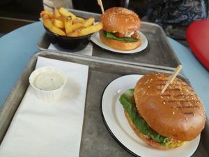 I enjoyed! But I would appreciate more the place if they would have only vegan choices! at Union Diner - Steinenvorstadt in Basel