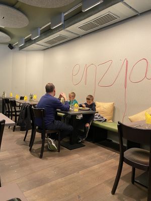 Interiors  at Enzian Vegan Food in Zurich