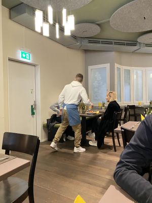 Interiors  at Enzian Vegan Food in Zurich