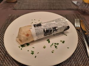 Planted wrap at Enzian at Enzian Vegan Food in Zurich