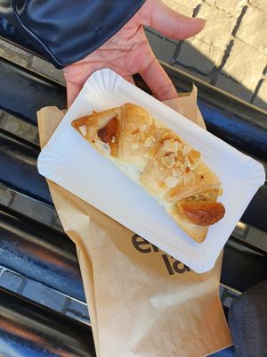 Mandelgipfel at Enzian Vegan Food in Zurich