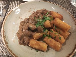 Lunch at Enzian Vegan Food in Zurich