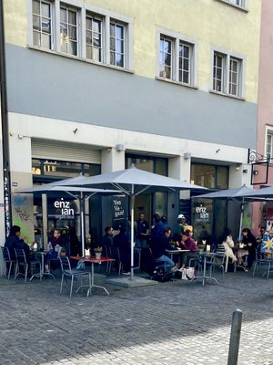Niederdorf Zürich  at Enzian Vegan Food in Zurich