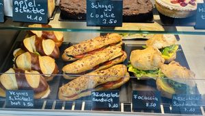 Super leckere Sandwiches.   at Enzian Vegan Food in Zurich