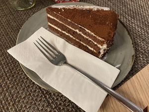 Tiramisu  at Enzian Vegan Food in Zurich