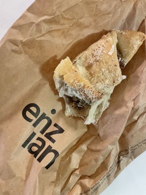 Hazelnut croissant at Enzian Vegan Food in Zurich