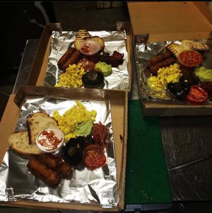 Vegan breakfast to take out  at Brunch Box in Bury