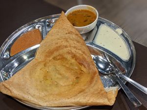Masala dosai at Veera's Cafe - Jurong East in West Singapore