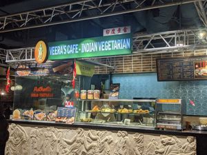 Stall front at Veera's Cafe - Jurong East in West Singapore