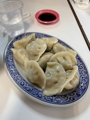 Dumplings  at QíJīn SùShí 旗津素食 in Kaohsiung