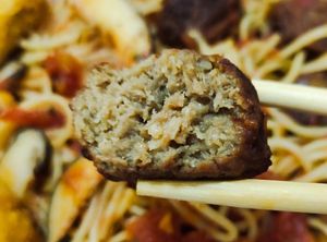 NoMeatball tastes great at The Social Kitchen - Jurong Bird Park in West Singapore