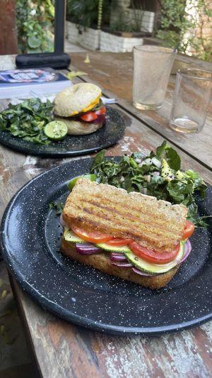   at Barrio Cafe in Puerto Escondido