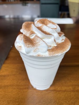 Vegan Horchata Milkshake was delicious   at Landlocked Baking Company in Indianapolis