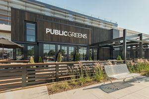 Outside at Public Greens - Keystone Crossing in Indianapolis