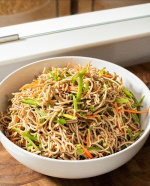 Soba noodles at Public Greens - Keystone Crossing in Indianapolis