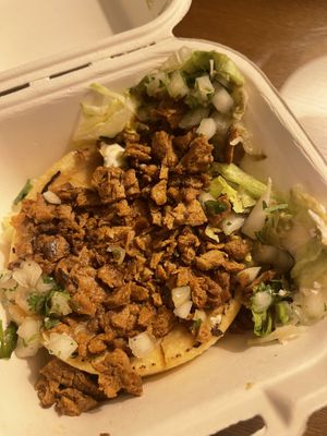 Sope 😍  at Tacos Veganos in Phoenix