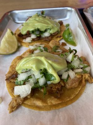 tacos  at Tacos Veganos in Phoenix