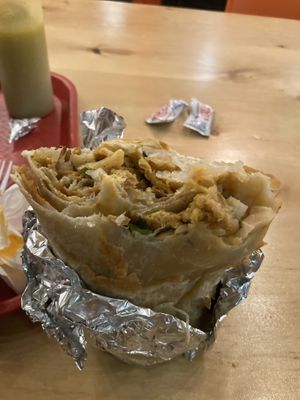 AZ burrito   at Tacos Veganos in Phoenix