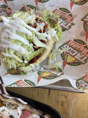 Sope  at Tacos Veganos in Phoenix