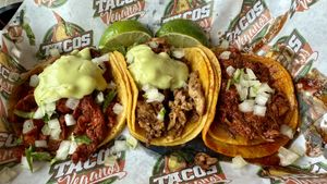 A la carte tacos   at Tacos Veganos in Phoenix