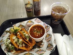 Tacos birria at Tacos Veganos in Phoenix