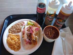 Con consume at Tacos Veganos in Phoenix