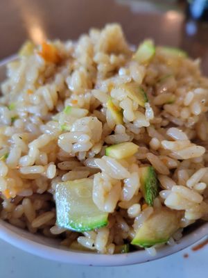 Veggie fried rice not on menu at Koi Sushi in San Jose Del Cabo