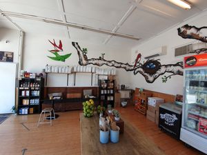 Cafe and store at Swallow Coffee Traders in Rockdale