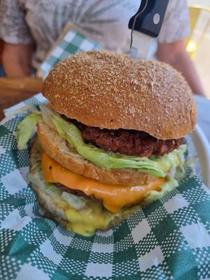 McVegan at Swallow Coffee Traders in Rockdale