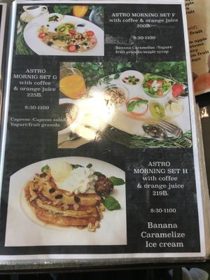 Breakfast 1 at Astro House Café in Chonburi