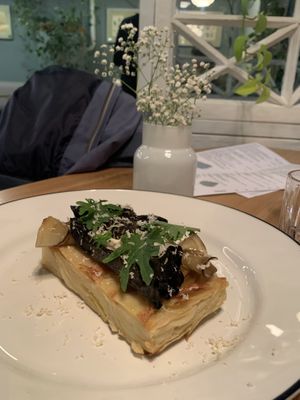 Main dish at Anna's Secret Garden in St Petersburg