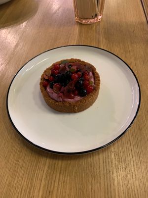 Tart  at Anna's Secret Garden in St Petersburg