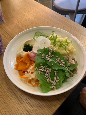 Potato bowl  at Anna's Secret Garden in St Petersburg