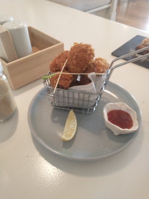 Cauliflower wings at The Little Poet in Hobart