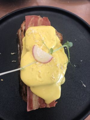 Eggs Benedict  at The Little Poet in Hobart