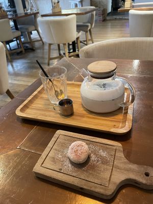 Prana chai with agave syrup  at The Little Poet in Hobart