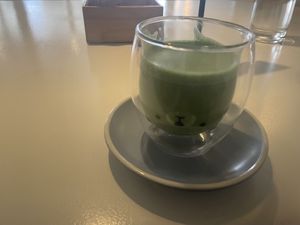 Matcha Latte , excellent taste !  at The Little Poet in Hobart