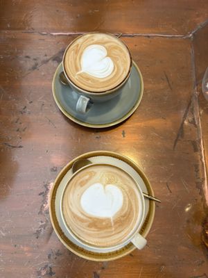 Coffee😀  at The Little Poet in Hobart